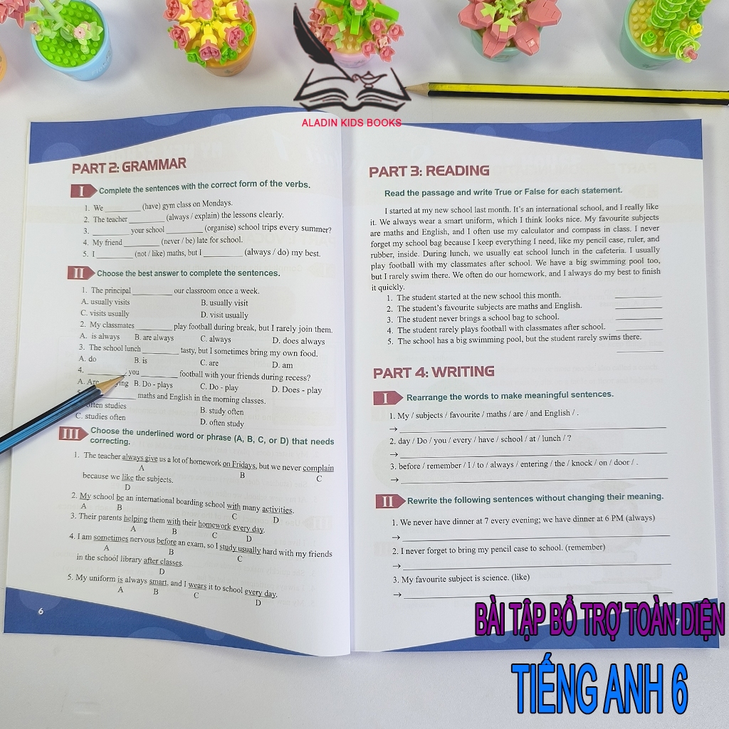 Sách- Bài Tập Bổ Trợ Toàn Diện Tiếng Anh 6- Theo Chương Trình Global Success