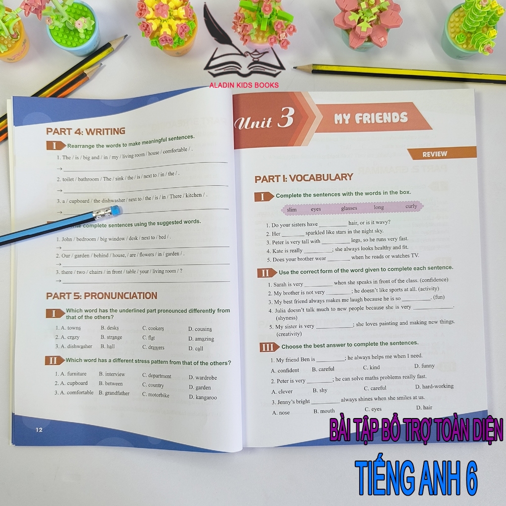 Sách- Bài Tập Bổ Trợ Toàn Diện Tiếng Anh 6- Theo Chương Trình Global Success