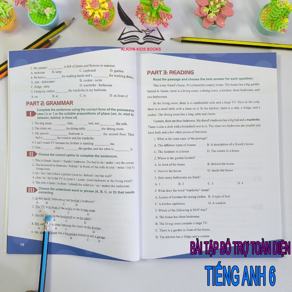 Sách- Bài Tập Bổ Trợ Toàn Diện Tiếng Anh 6- Theo Chương Trình Global Success