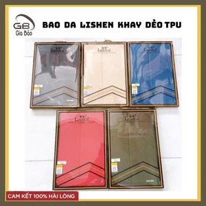Bao da lishen samsung Tab A with S Pen 8.0inch P205 bao da mềm , bảo vệ 2 mặt máy khay dẻo