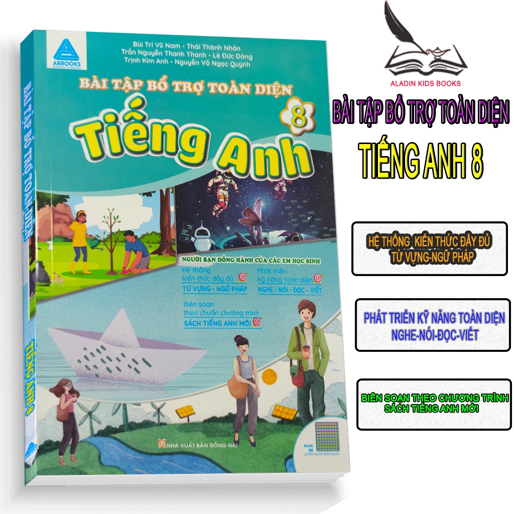 Sách- Bài Tập Bổ Trợ Toàn Diện Tiếng Anh 8