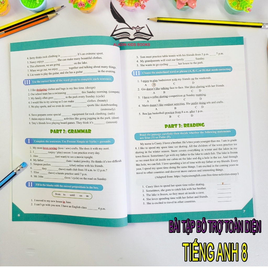 Sách- Bài Tập Bổ Trợ Toàn Diện Tiếng Anh 8