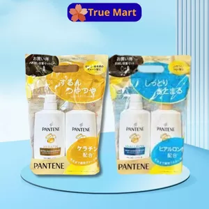 Combo gội xả Pantene Nhật bản 270ml; Set gội xả Patene Nhật Bản; Dầu gội xả Patene Nhật Bản