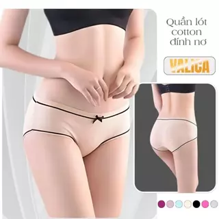Quần lót nữ cotton kháng khuẩn - Quần lót thun co dãn 4 chiều mặc thoải mái VALICA L803