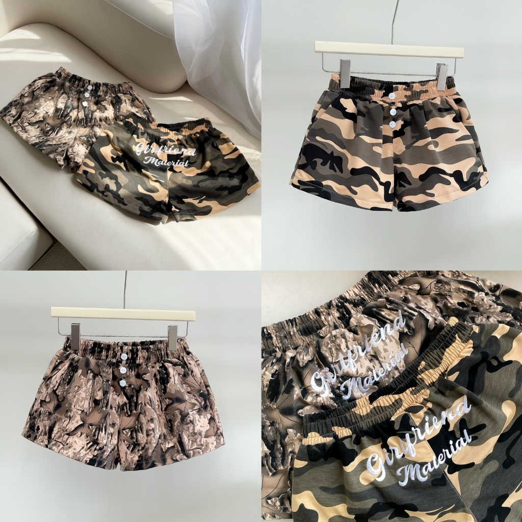 [CÓ TÁCH SET] Áo ba lỗ đi kèm Quần nỉ cua Camo FFCLUB