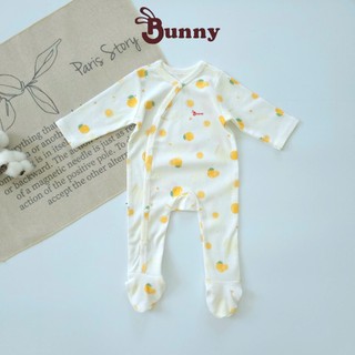 Body dài liền tất thu đông chính hãng Bunnybaby chất len tăm cho bé 3-9kg