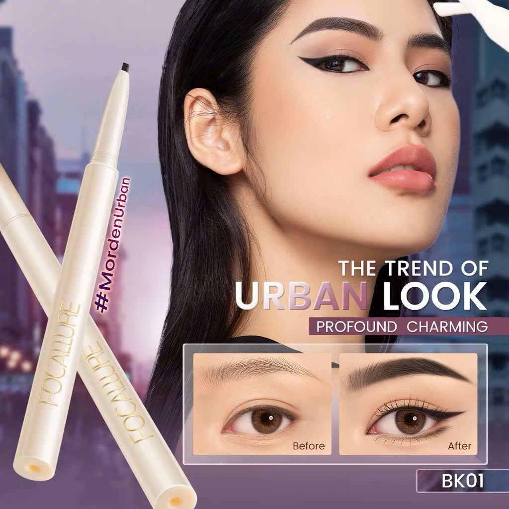 Bút kẻ mắt dạng gel FOCALLURE FA243 siêu mịn đa năng chống thấm nước 10g | NHÍM HOUSE
