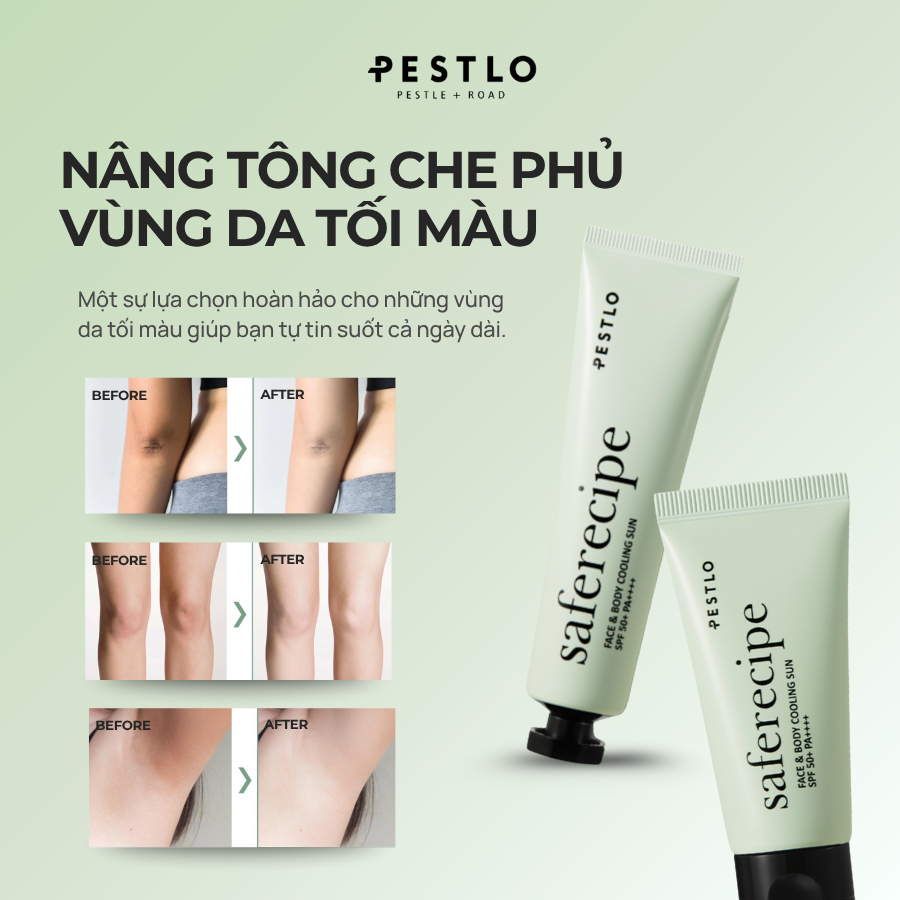 Bộ 4 kem chống nắng PESTLO Saferecipe Mini Set