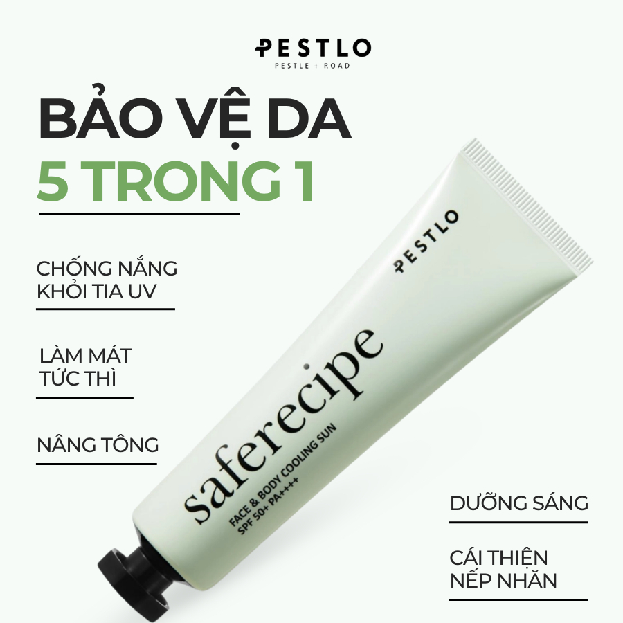 Bộ 4 kem chống nắng PESTLO Saferecipe Mini Set
