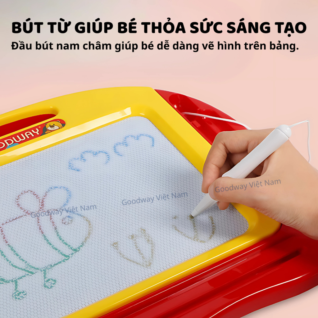 Bảng Vẽ Nam Châm Tự Xóa Cho Bé Goodway Writing Board Bảng Tập Vẽ Sáng Tạo