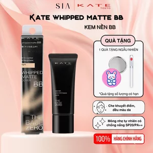 Kem nền BB Kate Whipped Matte BB Medium che phủ khuyết điểm, kiềm dầu lì mịn bền màu