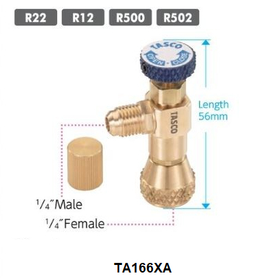VAN NẠP GA TASCO MADE IN JAPAN TA166XA/YA/ZA