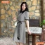 Đầm thiết kế BEMINE cổ đức eo có dây tim dáng chữ A phù hợp đi làm-MT11038