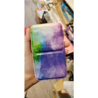 Hộp kim loại - Hộp thiếc rỗng đựng ô màu vẽ / màu nước / màu gel vẽ nail 🎀