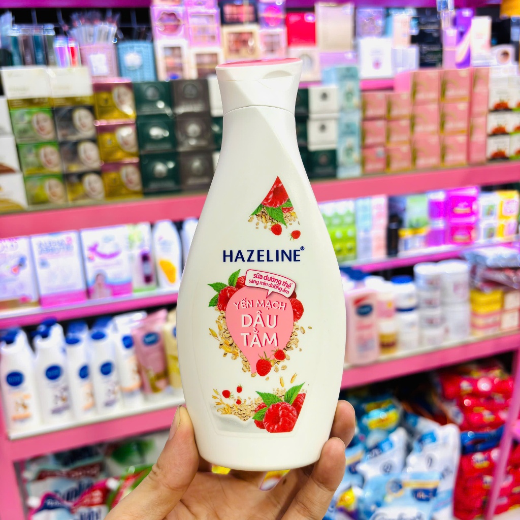 Sữa dưỡng thể yến mạch dâu tằm Hazeline 230ml | Shopee Việt Nam