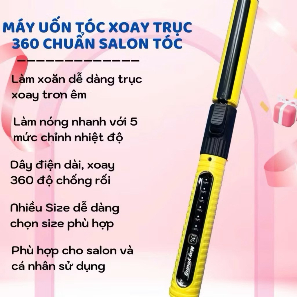 [Hàng loại 1] Máy lọn vàng May Young cảm ứng, hàng hot cho các chuyên gia làm đẹp.