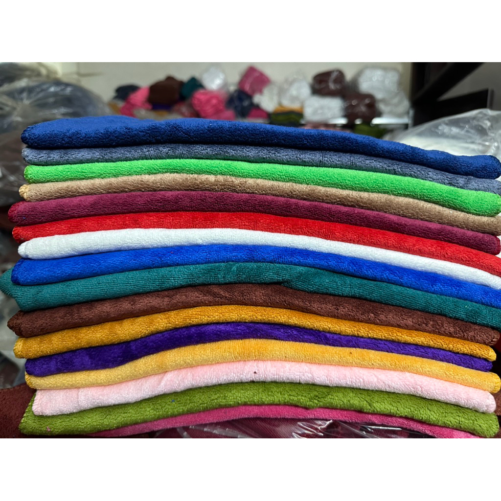 Combo 10 Khăn lau microfiber 30x30cm – lau xe ô tô, nhà bếp, kính, tay –  không rụng lông, siêu thấm
