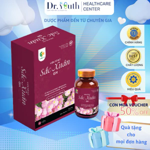 Viên Tố Nữ Sắc Xuân GH Gia Hưng Hỗ Trợ Sức Khỏe Tăng Cường Nội Tiết Tố Nữ Cho Phái Đẹp Hộp 30 Viên