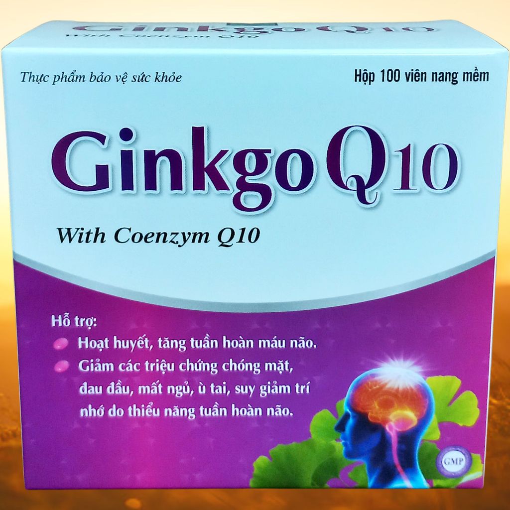 Ginkgo Q10 Tím - Hà Nội - Vinaphar - Vitamin Thanh Lọc