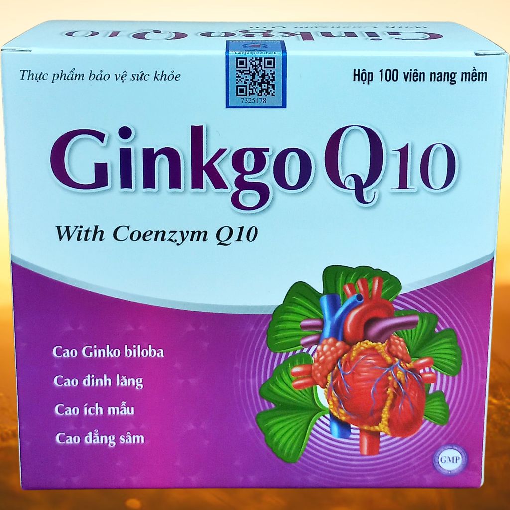 Ginkgo Q10 Tím - Hà Nội - Vinaphar - Vitamin Thanh Lọc