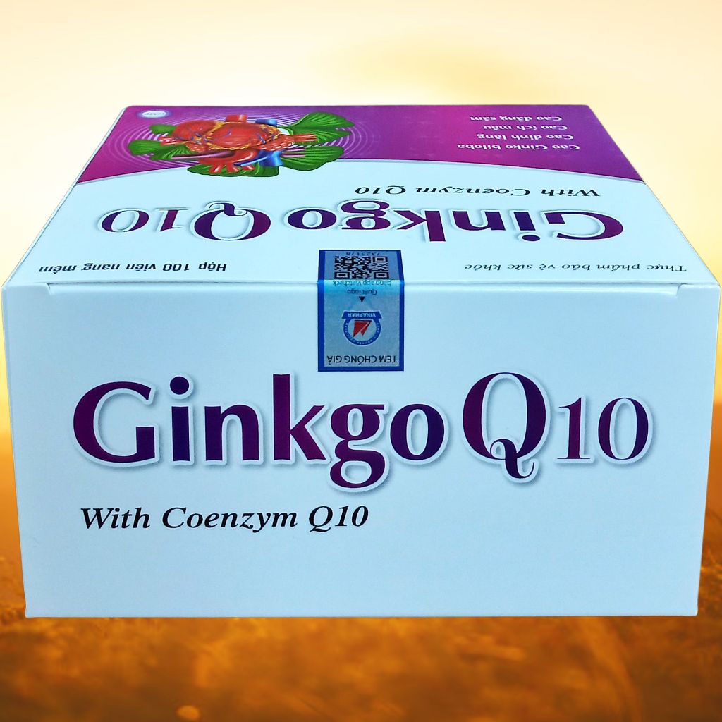Ginkgo Q10 Tím - Hà Nội - Vinaphar - Vitamin Thanh Lọc