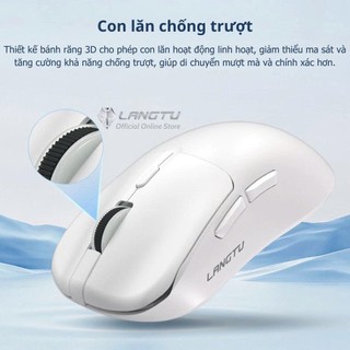 Chuột Gaming không dây Langtu T6 Kết nối 2 Jack 3.5mm, Công nghệ âm thanh nổi