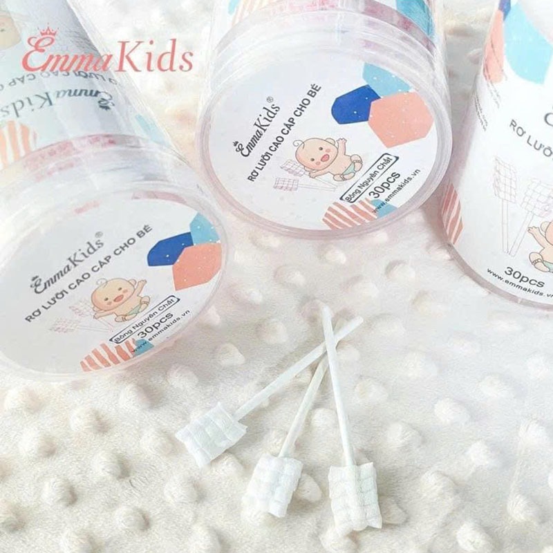 Rơ Lưỡi Cao Cấp Chính Hãng EmmaKids Vệ Sinh Răng Miệng Cho Bé