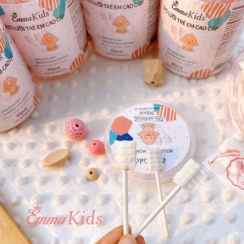 Rơ Lưỡi Cao Cấp Chính Hãng EmmaKids Vệ Sinh Răng Miệng Cho Bé