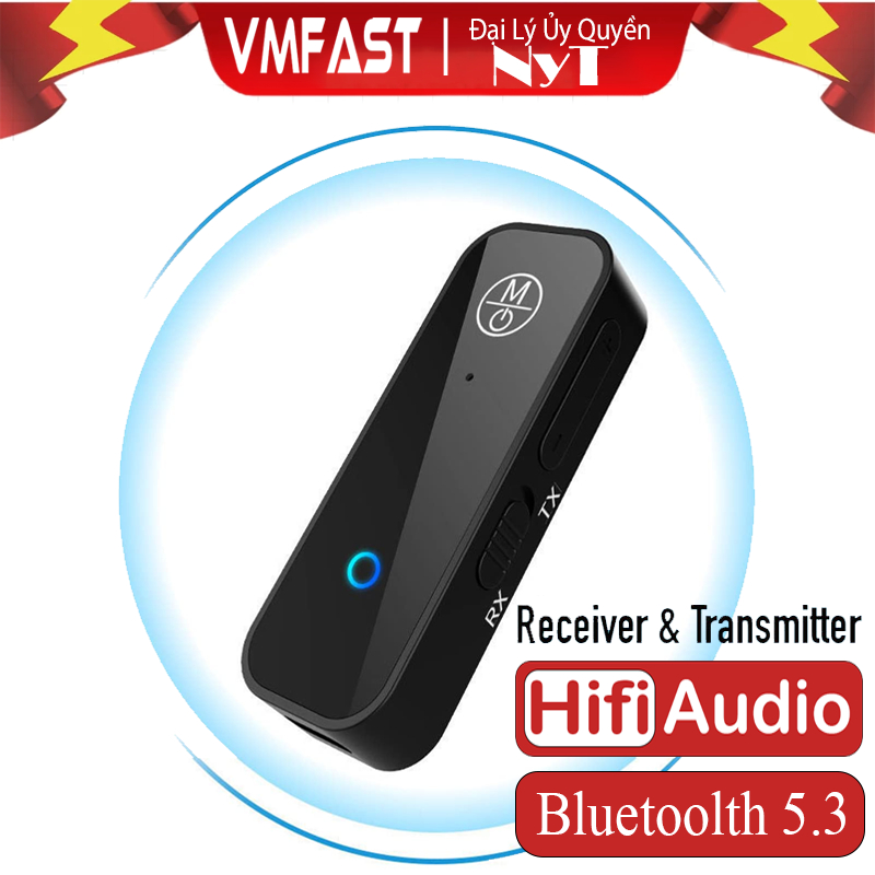 Bộ Thu & Phát Bluetooth 5.3 Cổng Audio 3.5mm Cao Cấp NYT C28 Bảo Hành 6 ...