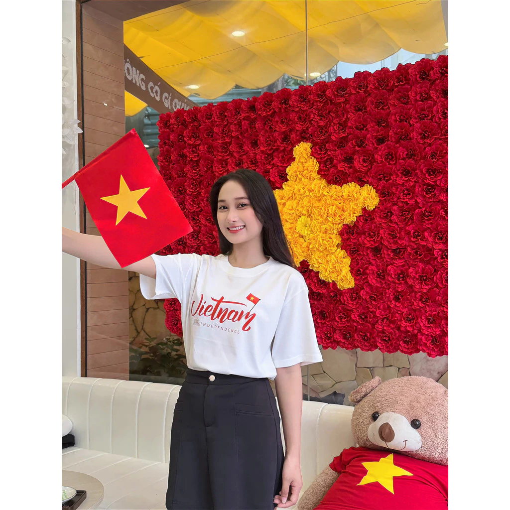 SFA1053 Áo phông tự hào Việt Nam SUNFLY form rộng