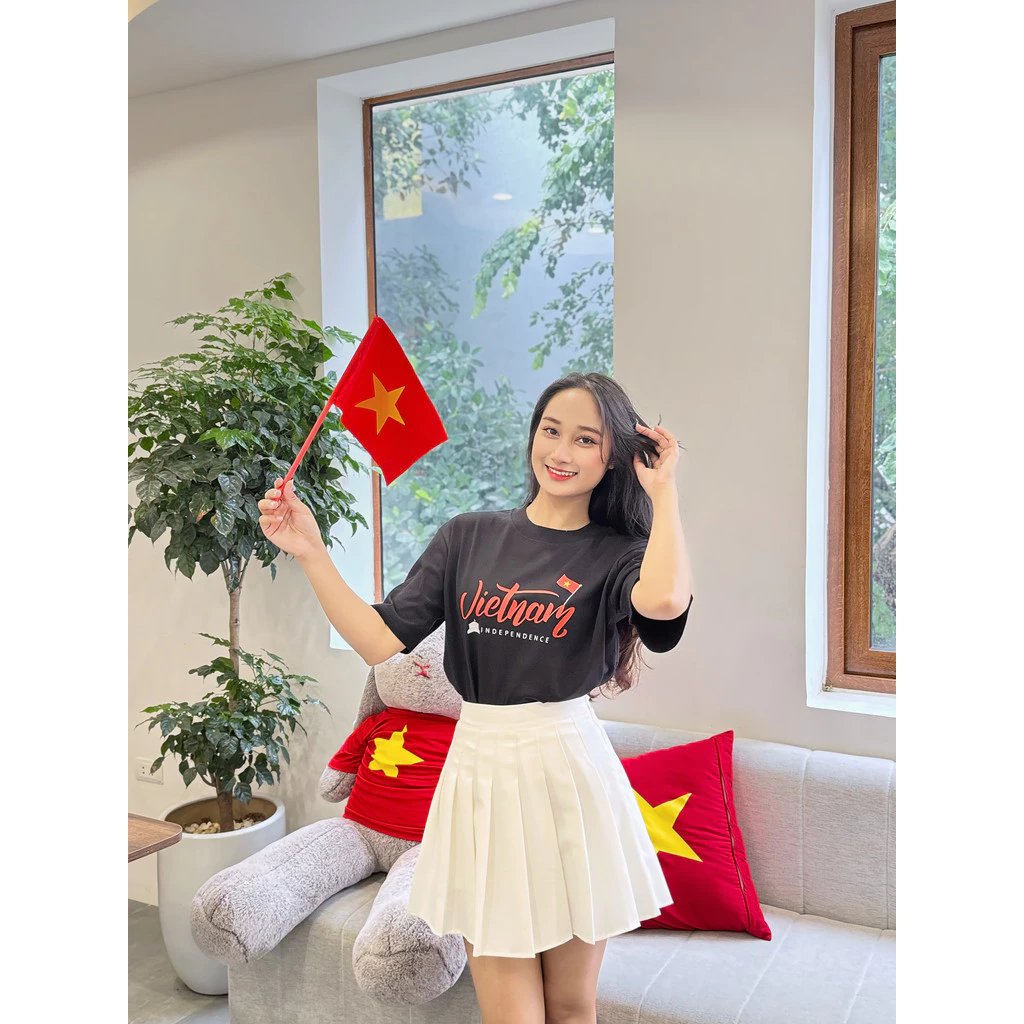 SFA1053 Áo phông tự hào Việt Nam SUNFLY form rộng