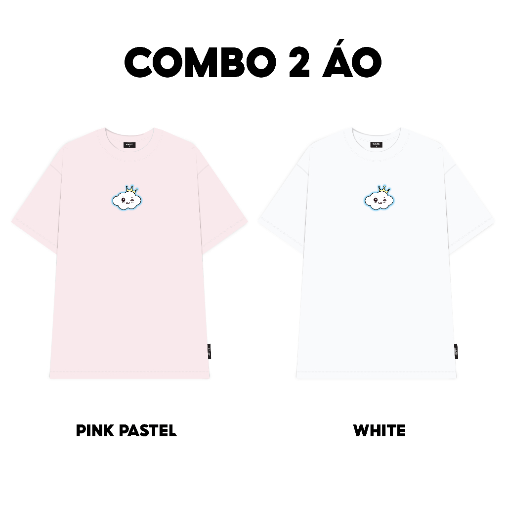 COMBO (HỒNG + TRẮNG)