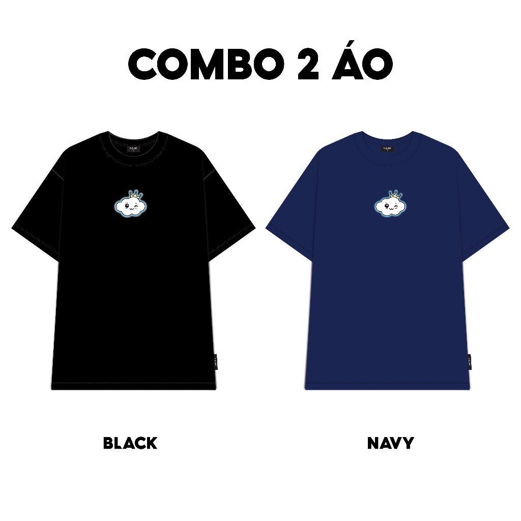 COMBO (ĐEN + XANH)