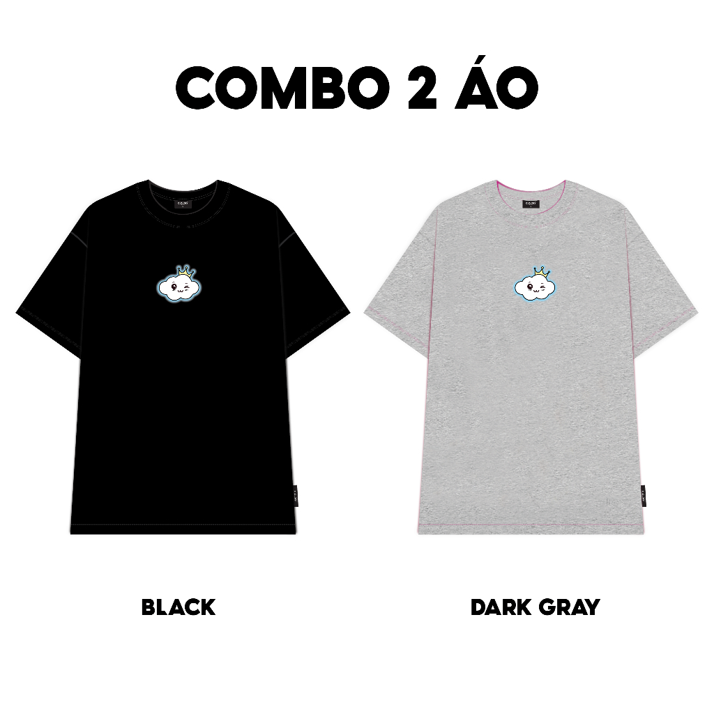 COMBO (ĐEN + DGREY)