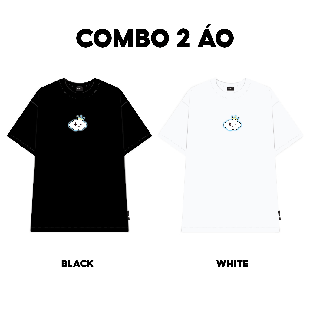 COMBO (ĐEN + TRẮNG)