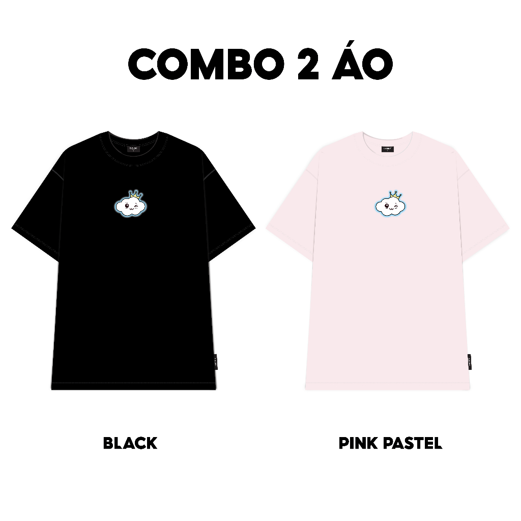 COMBO (ĐEN + HỒNG)