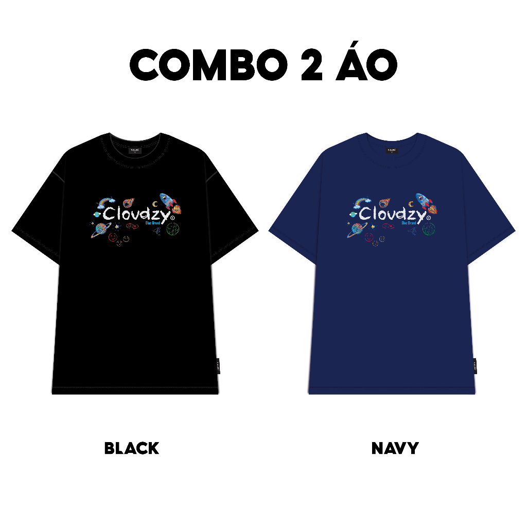 COMBO (ĐEN + XANH)