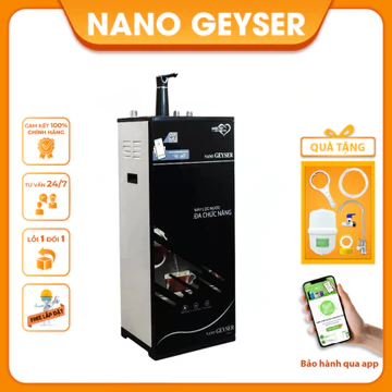 Máy lọc nước nóng lạnh Nano Geyser GB50 công nghệ RO tao nước kiềm ,loại bỏ 99,99% vi khuẩn