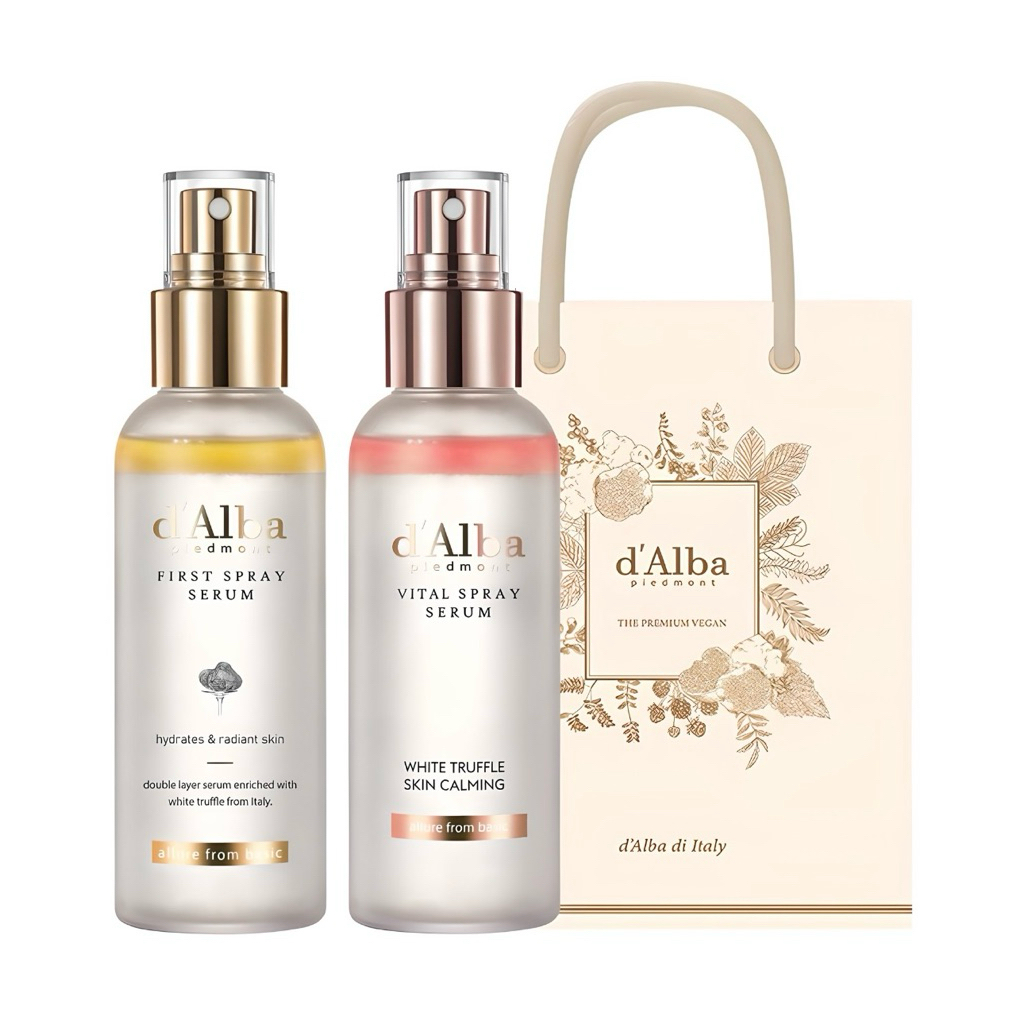 Xịt Dưỡng da dalba White Truffle + Vital Spray Serum 100ml – Tặng kèm Gift Bag sang trọng