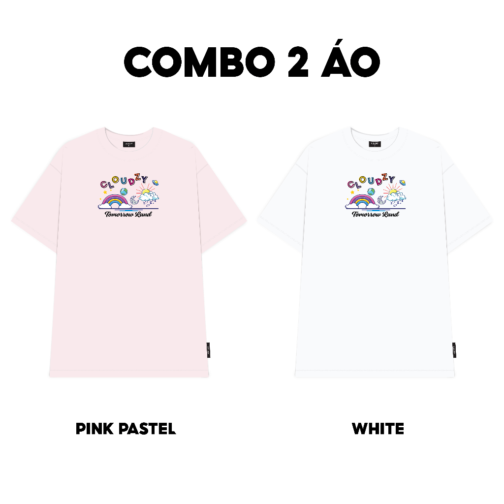 COMBO (HỒNG + TRẮNG)