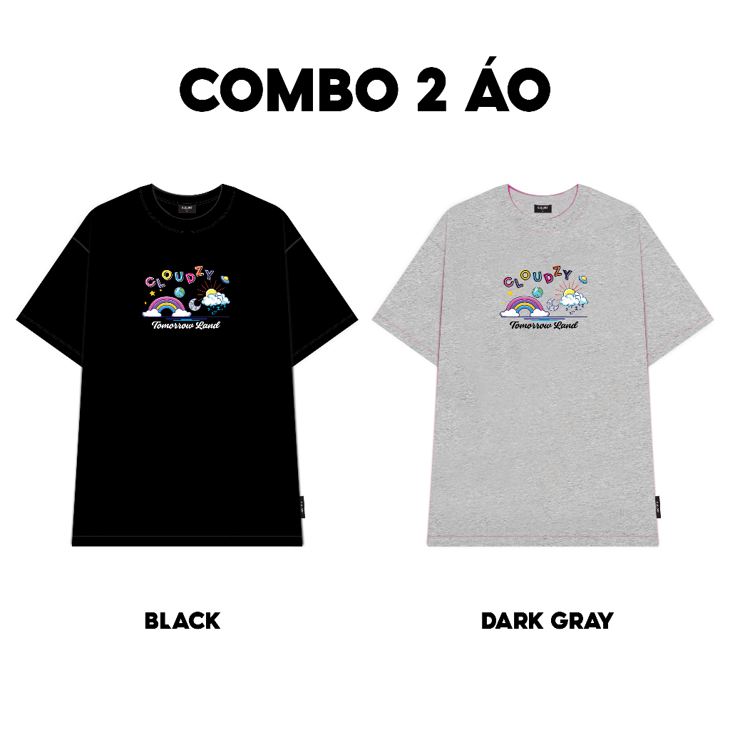 COMBO (ĐEN + DGREY)