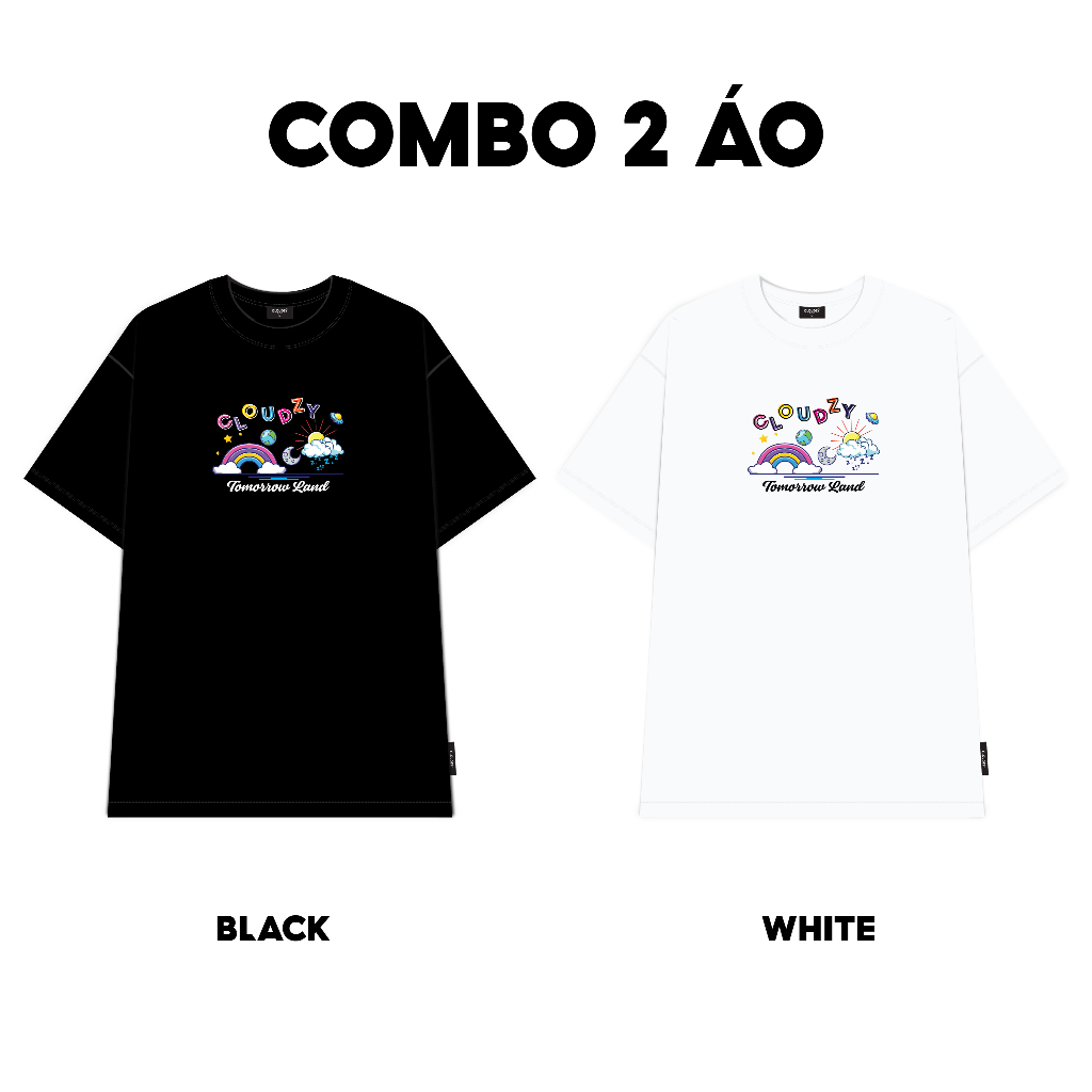 COMBO (ĐEN + TRẮNG)