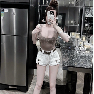 QCL1 11446 Áo ba lỗ bodysuits đá mới về siêu hot(Freesz)