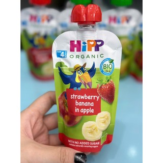 Trái Cây Nghiền Hữu Cơ Hipp Organic Cho Bé Từ 4-6 Tháng Tuổi