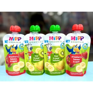 Trái Cây Nghiền Hữu Cơ Hipp Organic Cho Bé Từ 4-6 Tháng Tuổi