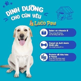Thức ăn hạt Ganador - Fib's [ 400g ] : Thức ăn hạt khô cho CHÓ Con & Trưởng Thành, nhiều dinh dưỡng
