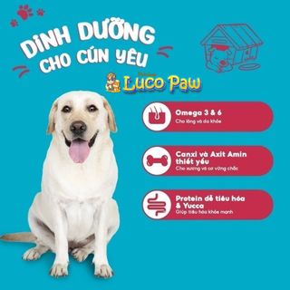 Thức ăn hạt Ganador - Fib's [ 400g ] : Thức ăn hạt khô cho CHÓ Con & Trưởng Thành, nhiều dinh dưỡng