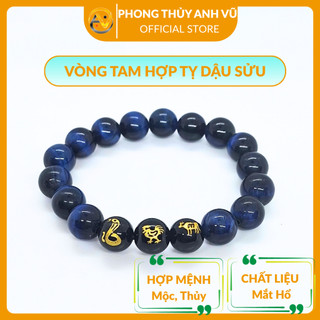 Vòng đeo tay phong thủy tỵ dậu sửu đã khai quang - Vòng tam hợp quý nhân quý thần may mắn tài lộc