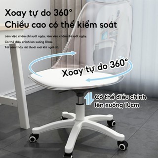 KUKA Ghế xoay trang trí có đệm ghế xoay văn phòng Ghế trang điểm đơn giản GhếXoay ĐaNăng GhếXoay