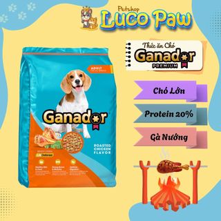 Thức ăn hạt Ganador - Fib's [ 10kg ] : Thức ăn hạt khô cho CHÓ Con & Trưởng Thành, nhiều dinh dưỡng